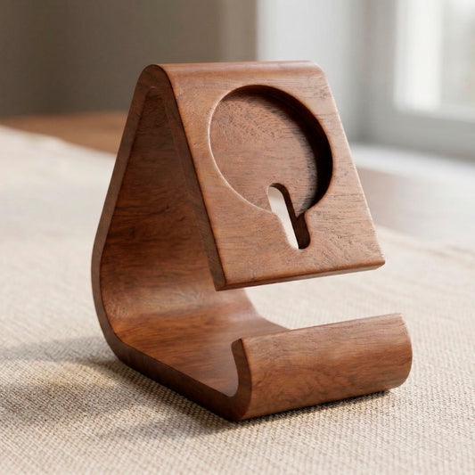 Stand de madera magsafe